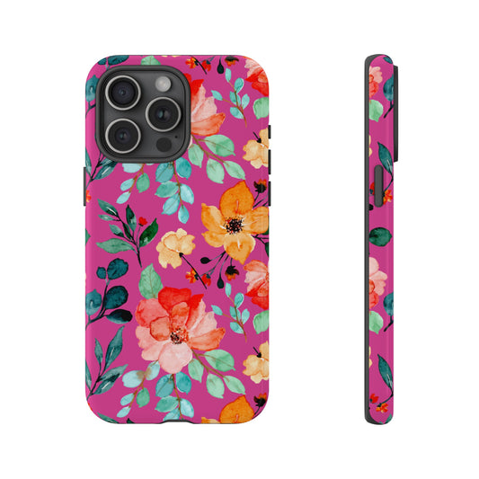 Bloom splash Watercolor Dreams Phone Case