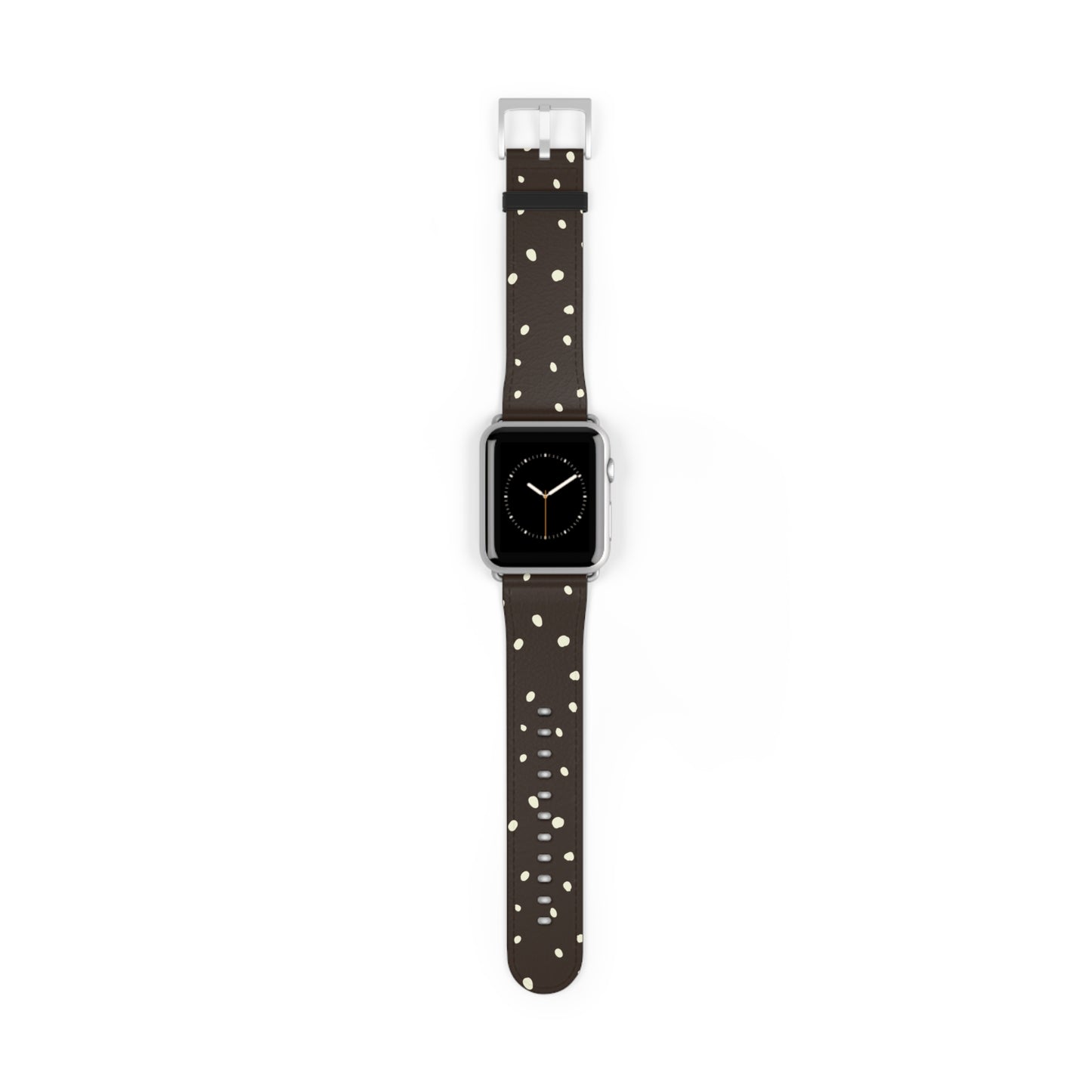Velvet Mocha Apple Watch Band: Stylish & Eco-Friendly Vegan Leather Strap