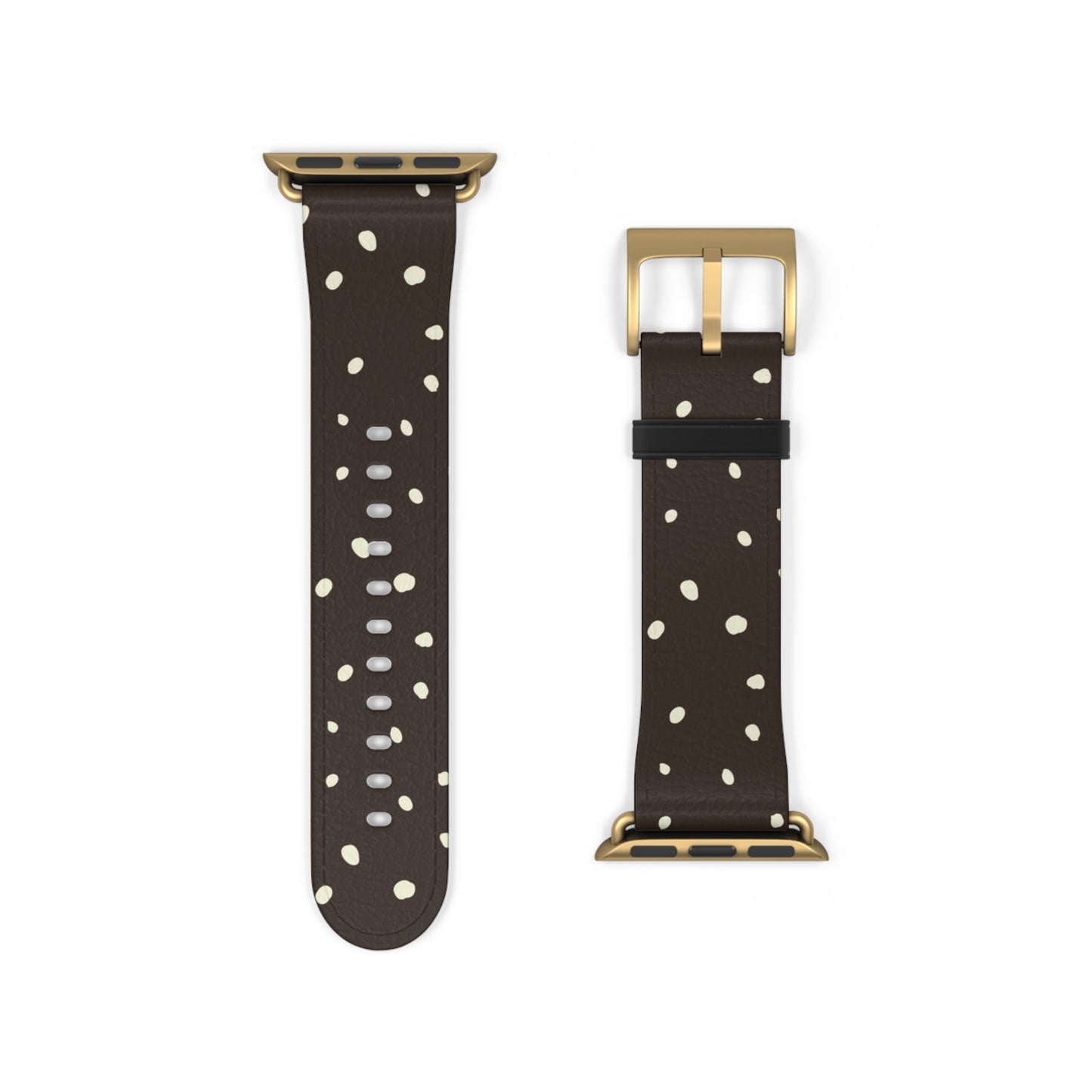 Velvet Mocha Apple Watch Band: Stylish & Eco-Friendly Vegan Leather Strap