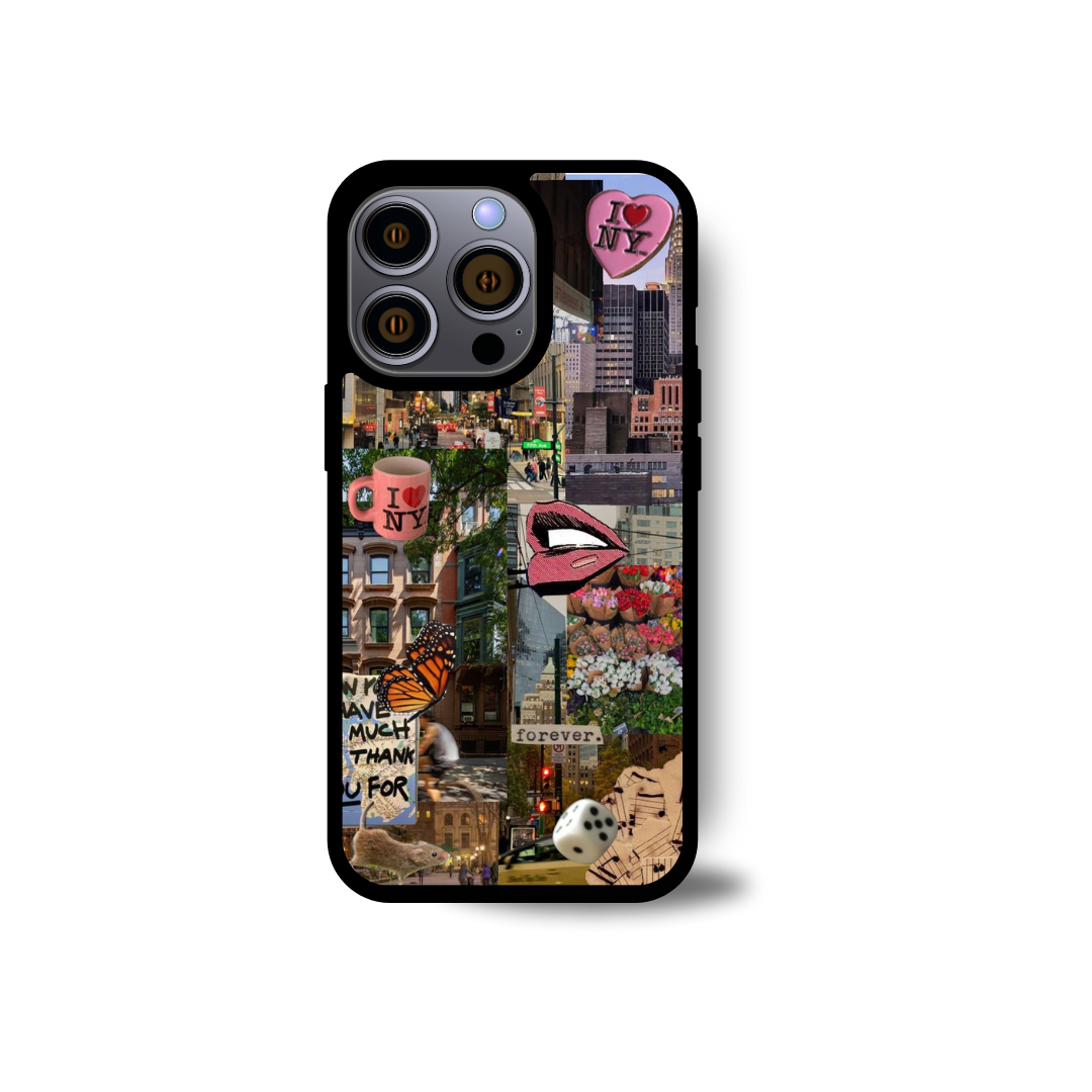 New York Vibes Collage Phone Case – Embrace the City That Never Sleeps