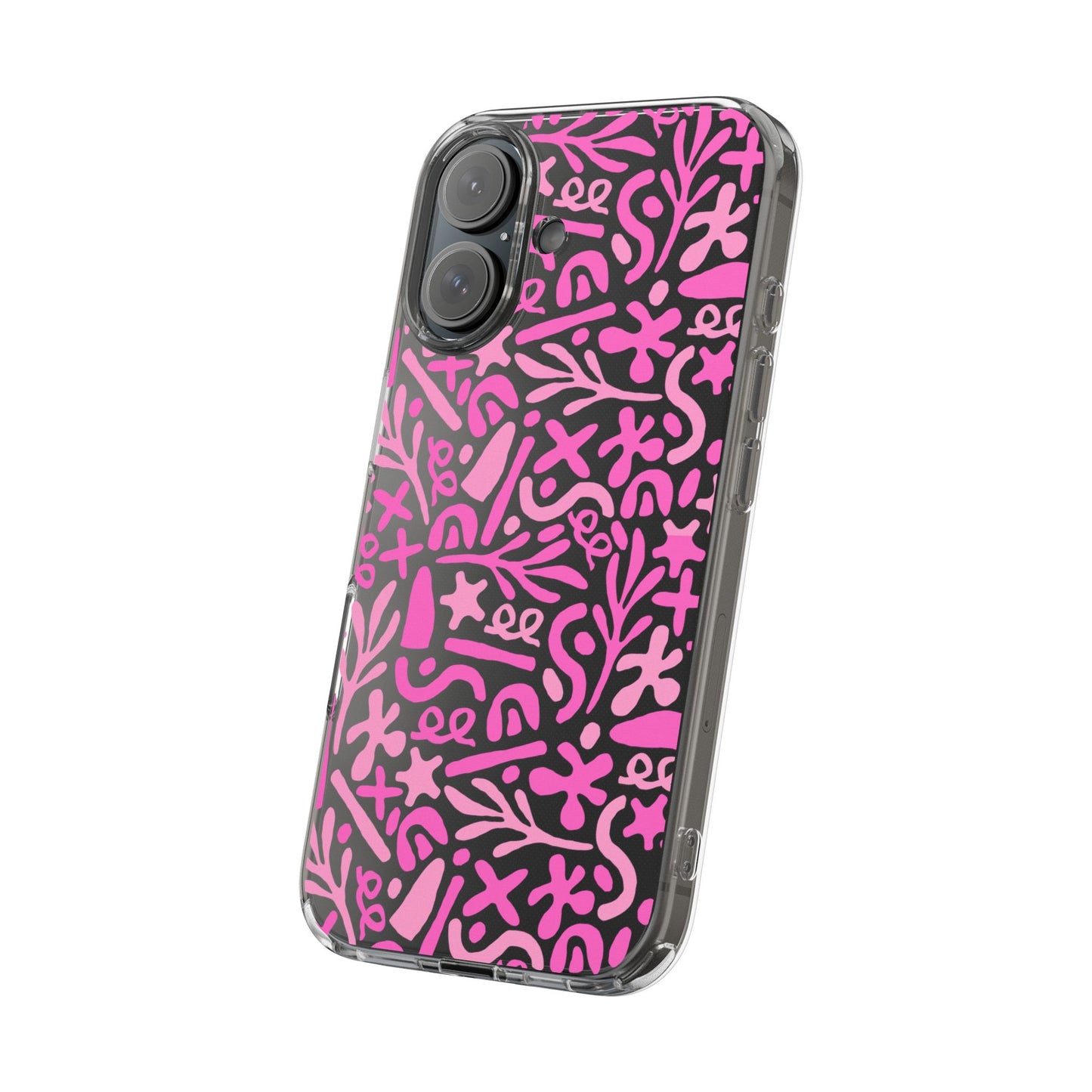 Abstract Vibes Clear Phone Case