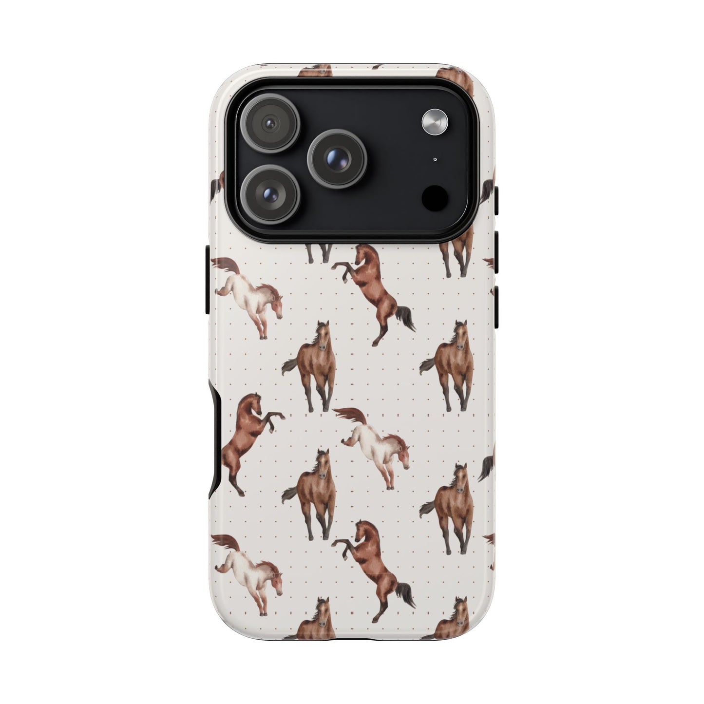 Wild Mustang Horse Pattern Phone Case – Stylish, Protective & Eco-Friendly - JGUS