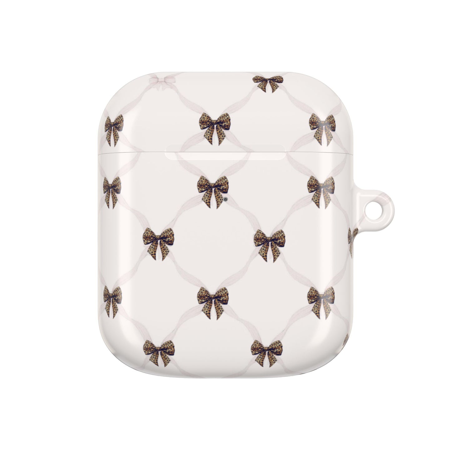 Chic Bow Shockproof & Scratch-Resistant AirPods Case – Wireless Charging Compatible