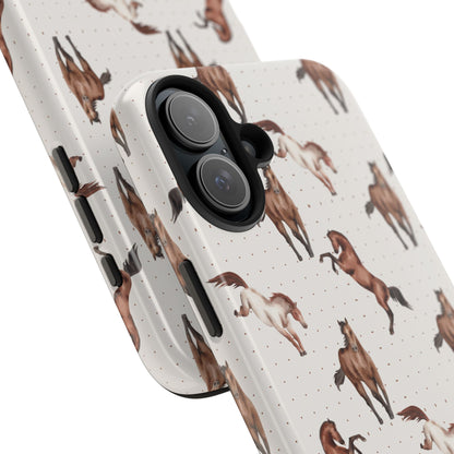 Wild Mustang Horse Pattern Phone Case – Stylish, Protective & Eco-Friendly