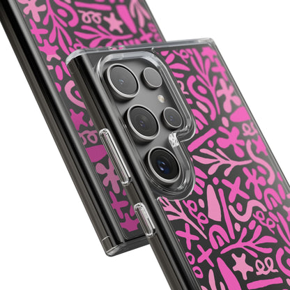 Abstract Vibes Clear Phone Case