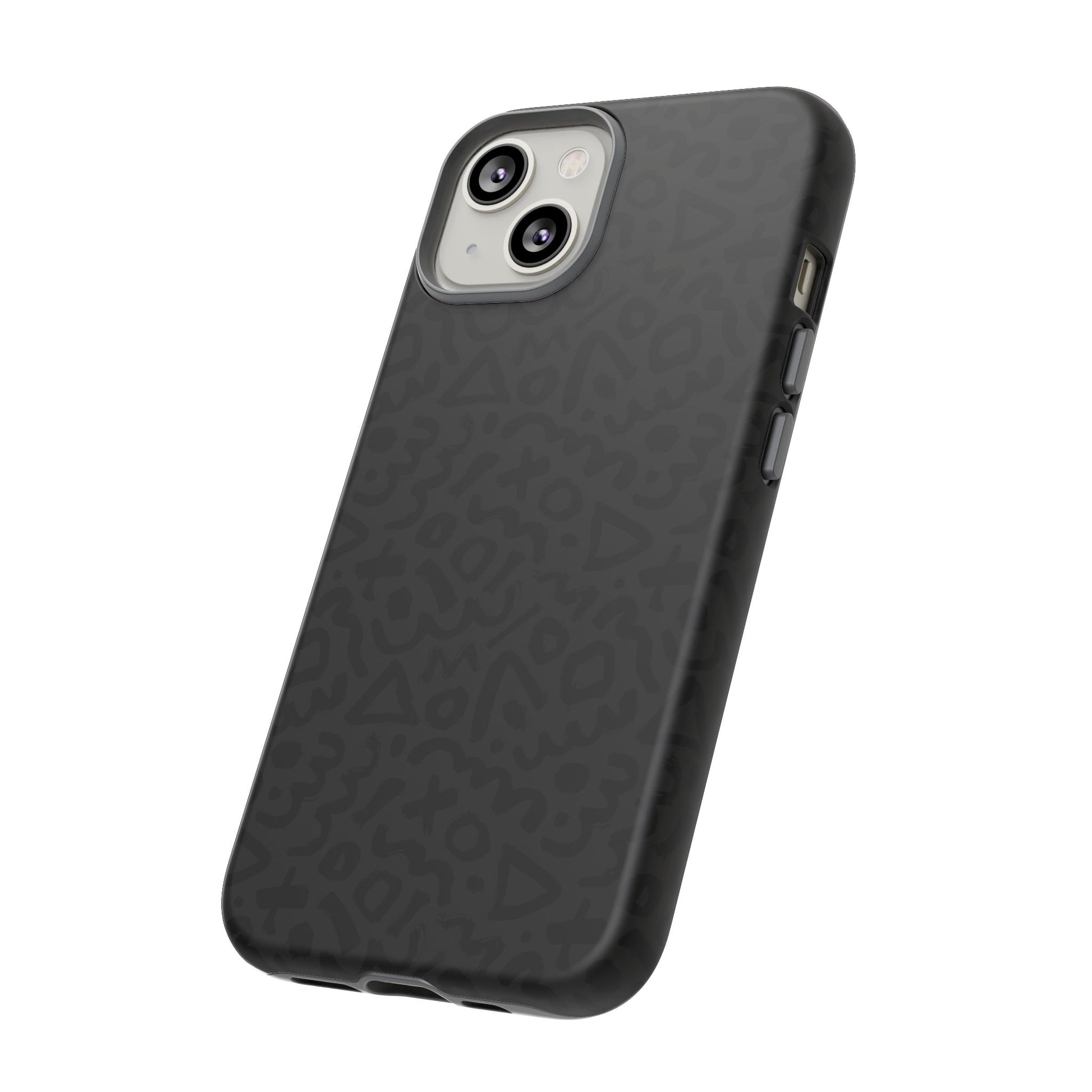 Retro Geometric Vibes Phone Case – 80s 90s Vintage Abstract Pattern for iPhone & Samsung - JGUS