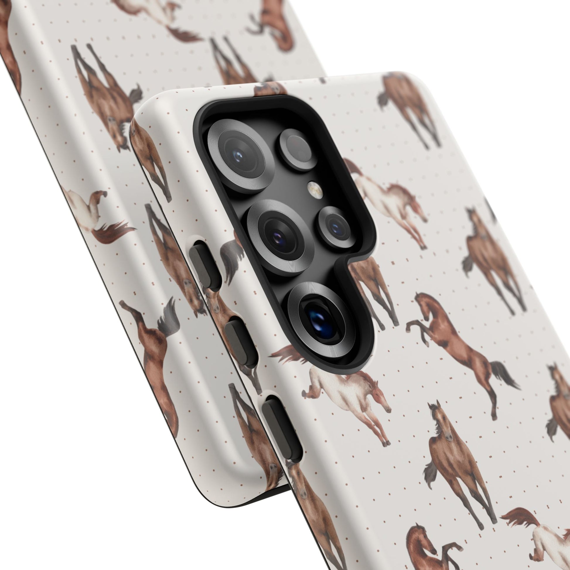 Wild Mustang Horse Pattern Phone Case – Stylish, Protective & Eco-Friendly - JGUS