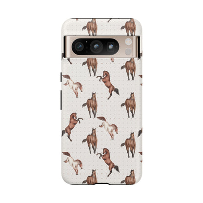 Wild Mustang Horse Pattern Phone Case – Stylish, Protective & Eco-Friendly - JGUS