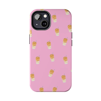 Pink Latte Love Phone Case