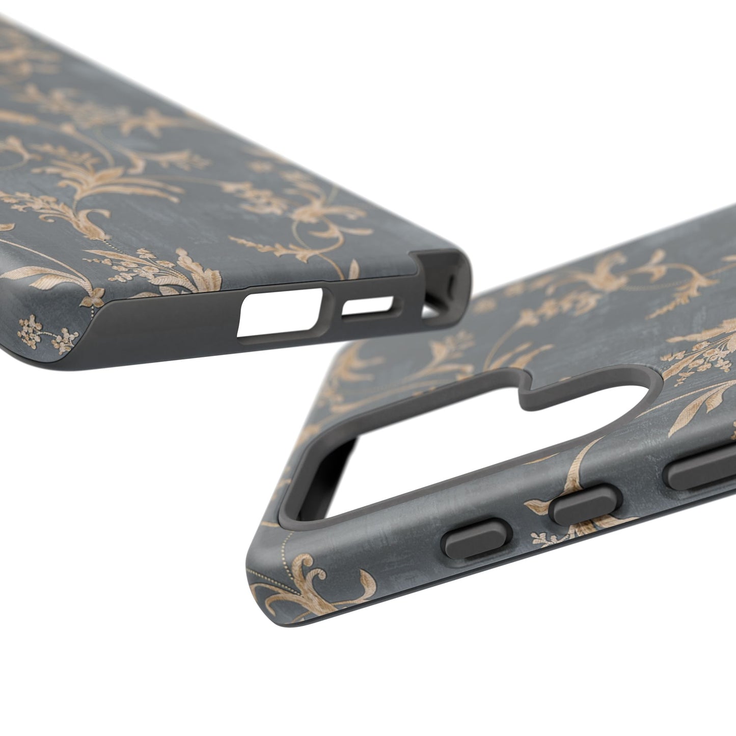 Old-Fashioned Flower Phone Case – Aesthetic Protective Cover for iPhone & Samsung - JGUS