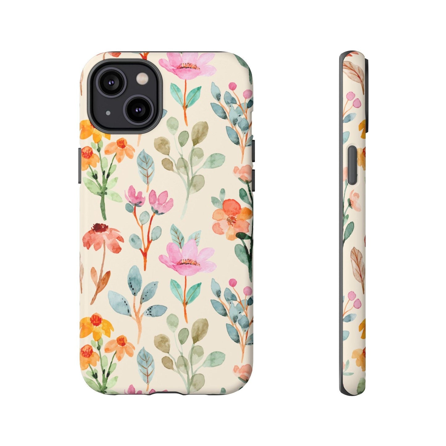 Petal Splash Watercolor Symphony Phone Case