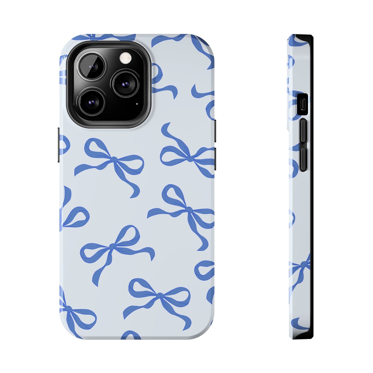 Vintage Blue Bow Phone Case