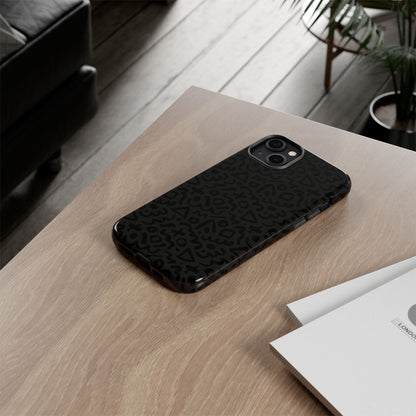 Retro Geometric Vibes Phone Case – 80s 90s Vintage Abstract Pattern for iPhone & Samsung - JGUS