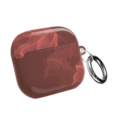 Blush Ink Splash Shockproof & Scratch-Resistant AirPods Case – Wireless Charging Compatible