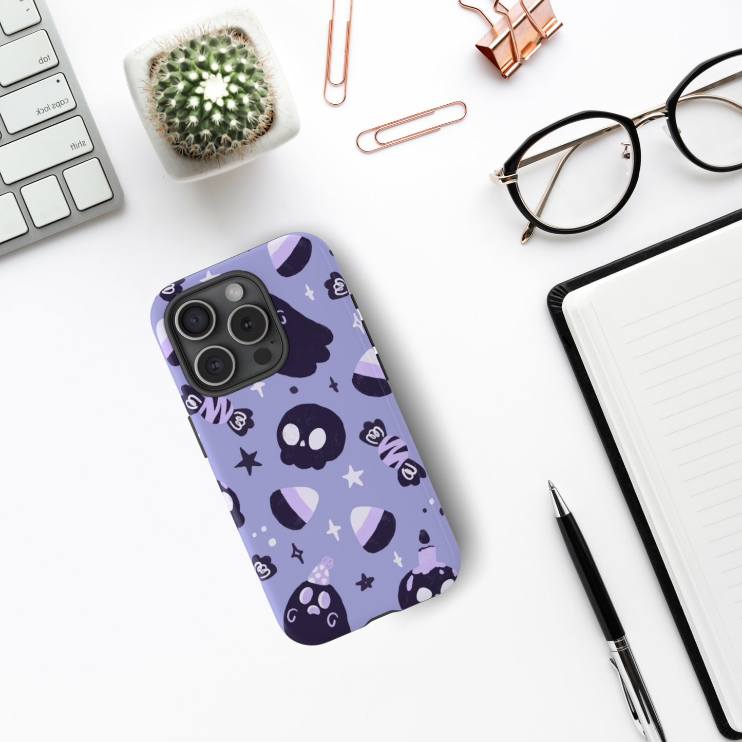 Spooky Seamless Phone Case