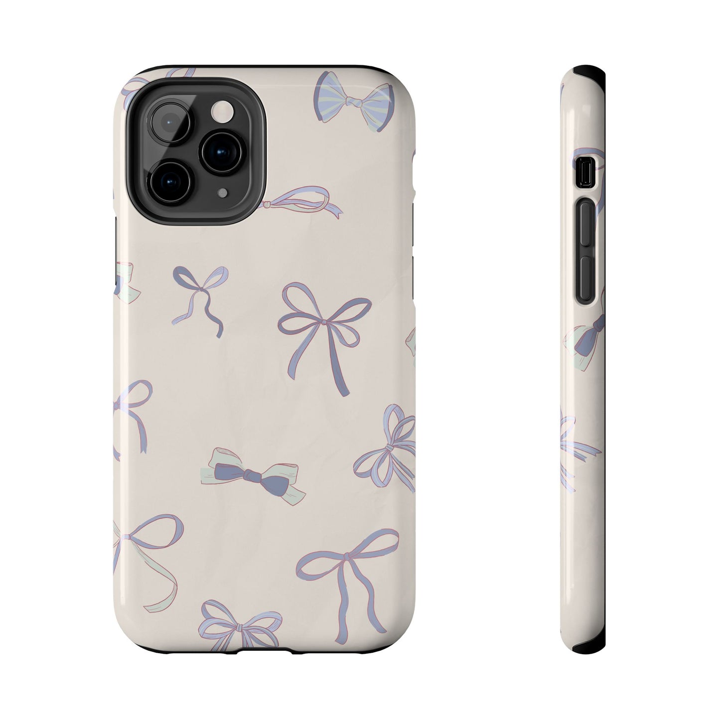 Coquette Pattern Ribbon bow Phone Case iPhone