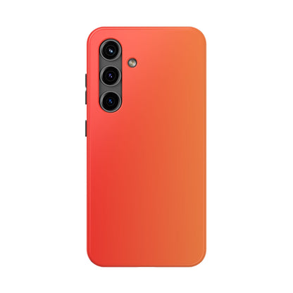 Vibrant Red Orange Phone Case