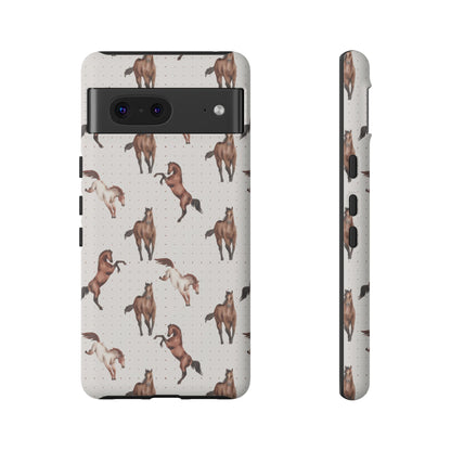 Wild Mustang Horse Pattern Phone Case – Stylish, Protective & Eco-Friendly - JGUS