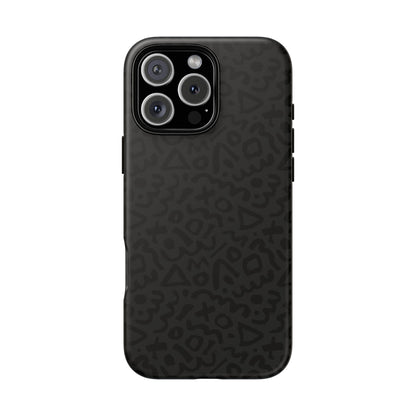 Retro Geometric Vibes Phone Case – 80s 90s Vintage Abstract Pattern for iPhone & Samsung - JGUS