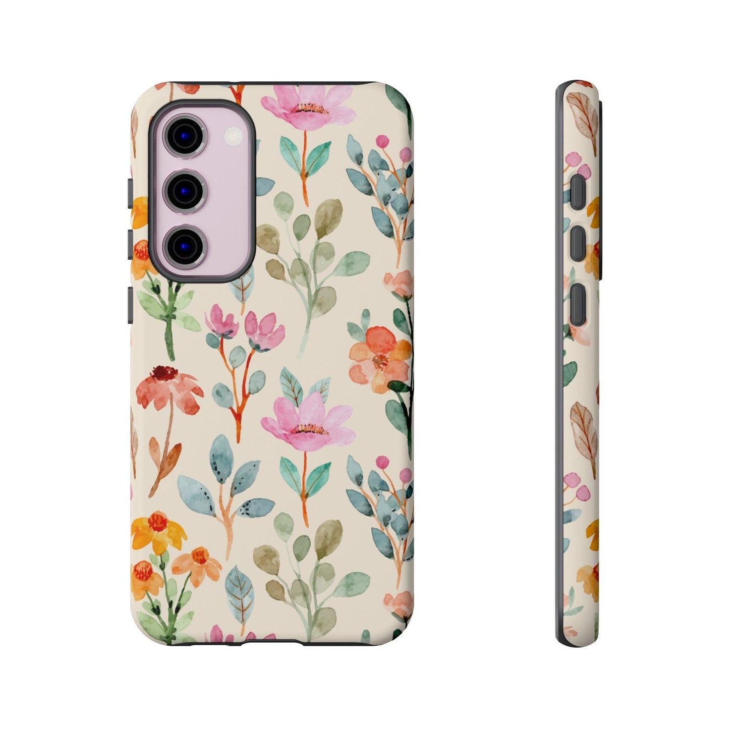 Petal Splash Watercolor Symphony Phone Case