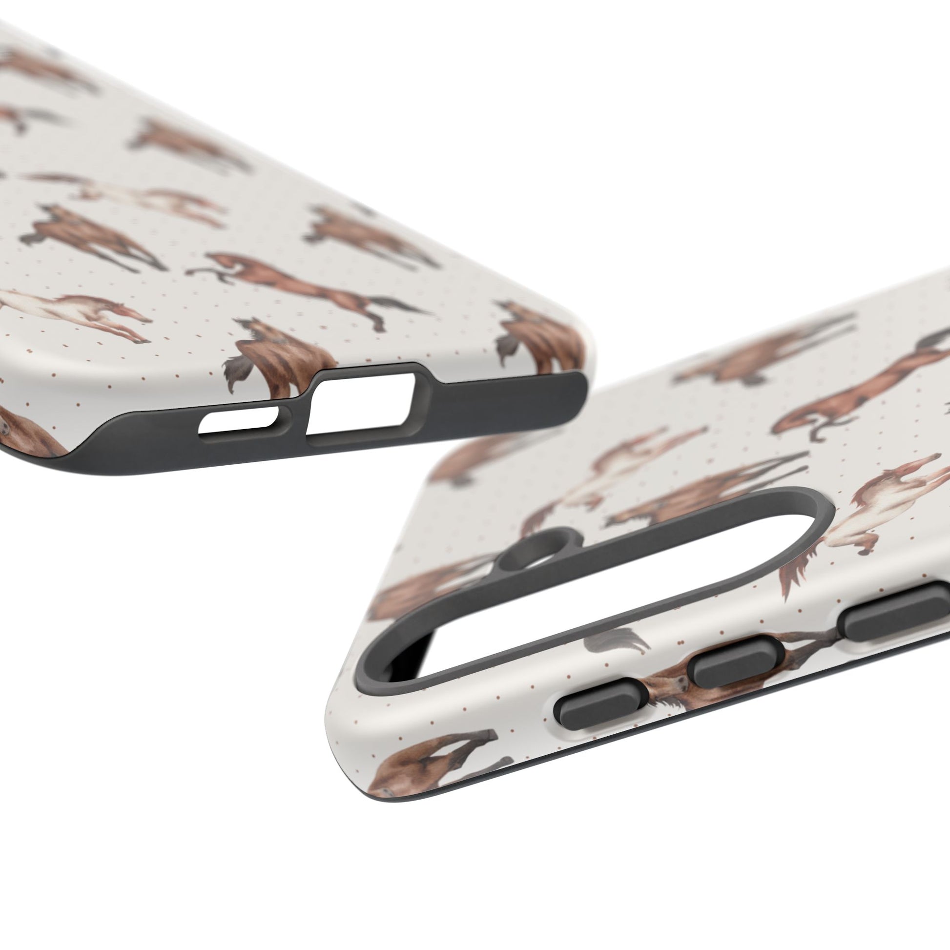 Wild Mustang Horse Pattern Phone Case – Stylish, Protective & Eco-Friendly - JGUS