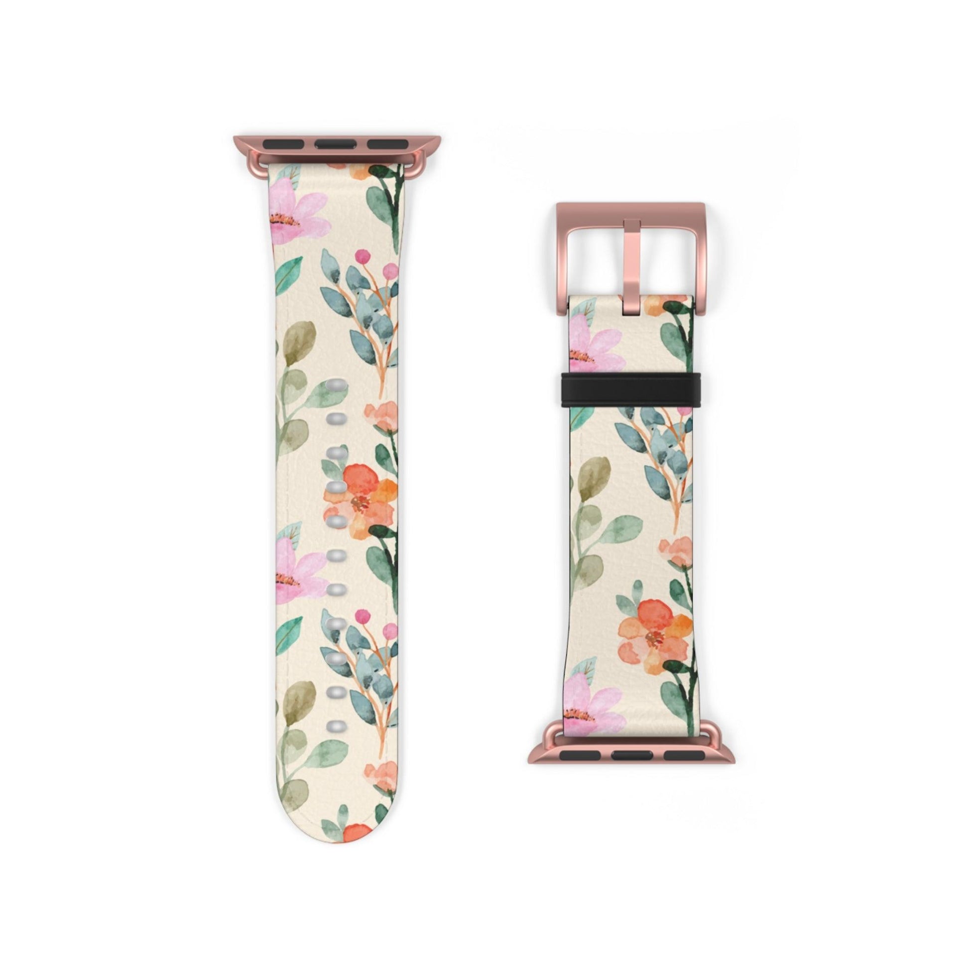 Petal Splash Watercolor Symphony Apple Watch Band - JGUS