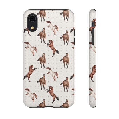 Wild Mustang Horse Pattern Phone Case – Stylish, Protective & Eco-Friendly - JGUS