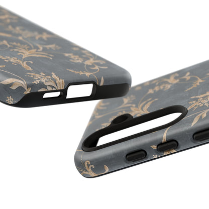 Old-Fashioned Flower Phone Case – Aesthetic Protective Cover for iPhone & Samsung - JGUS