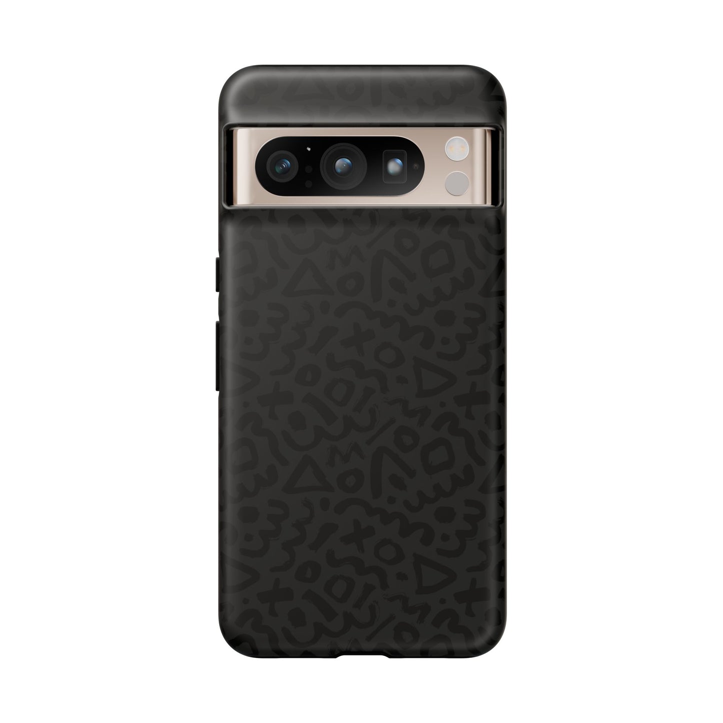 Retro Geometric Vibes Phone Case – 80s 90s Vintage Abstract Pattern for iPhone & Samsung - JGUS