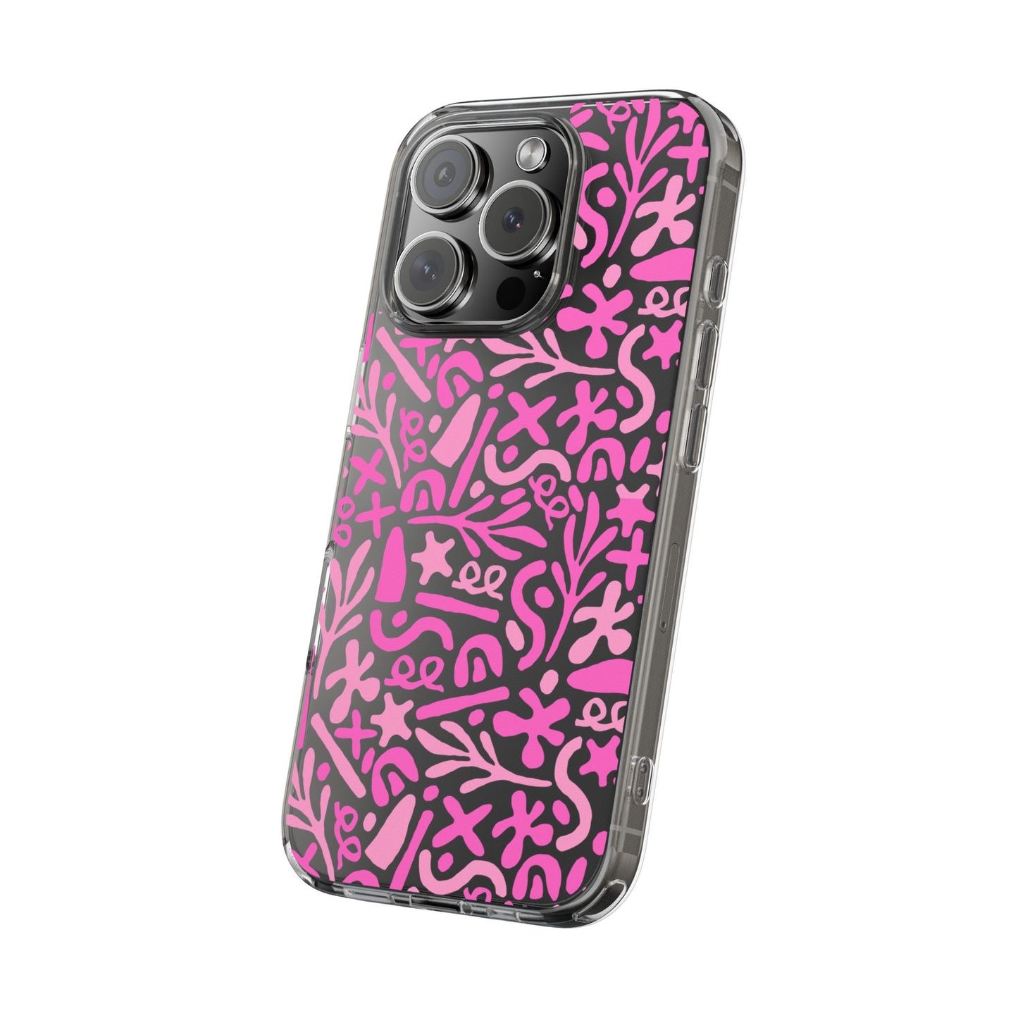 Abstract Vibes Clear Phone Case