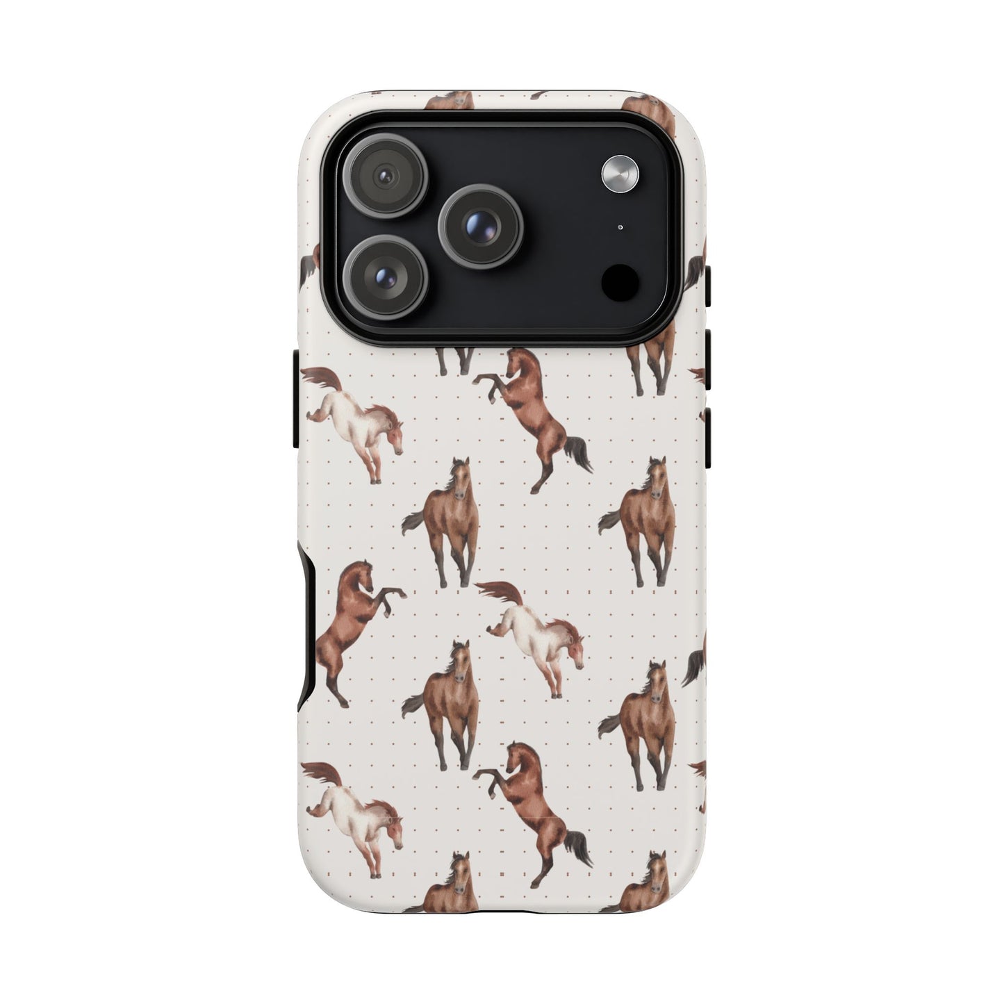Wild Mustang Horse Pattern Phone Case – Stylish, Protective & Eco-Friendly - JGUS
