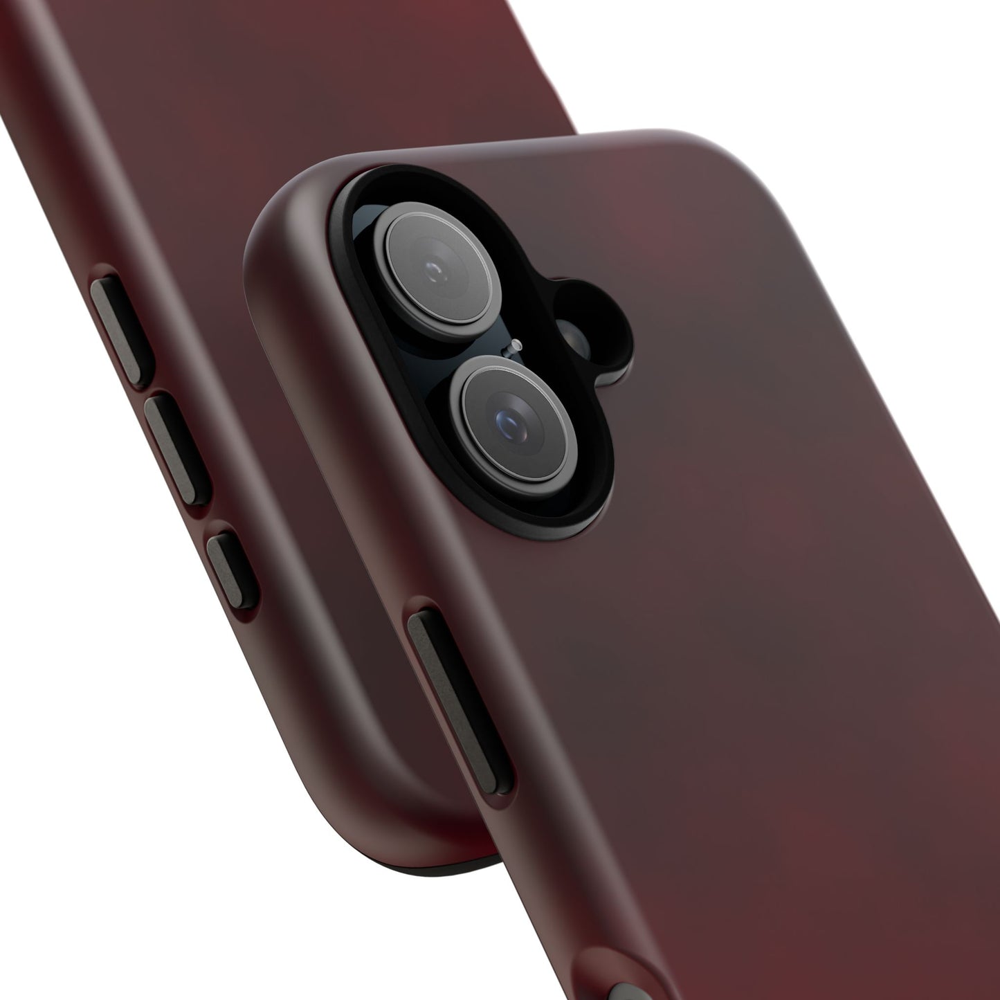 Vintage Burgundy Cherry Phone Case – Elegant Floral Design for iPhone 17 & Samsung Galaxy | Tough Protective Cover - JGUS