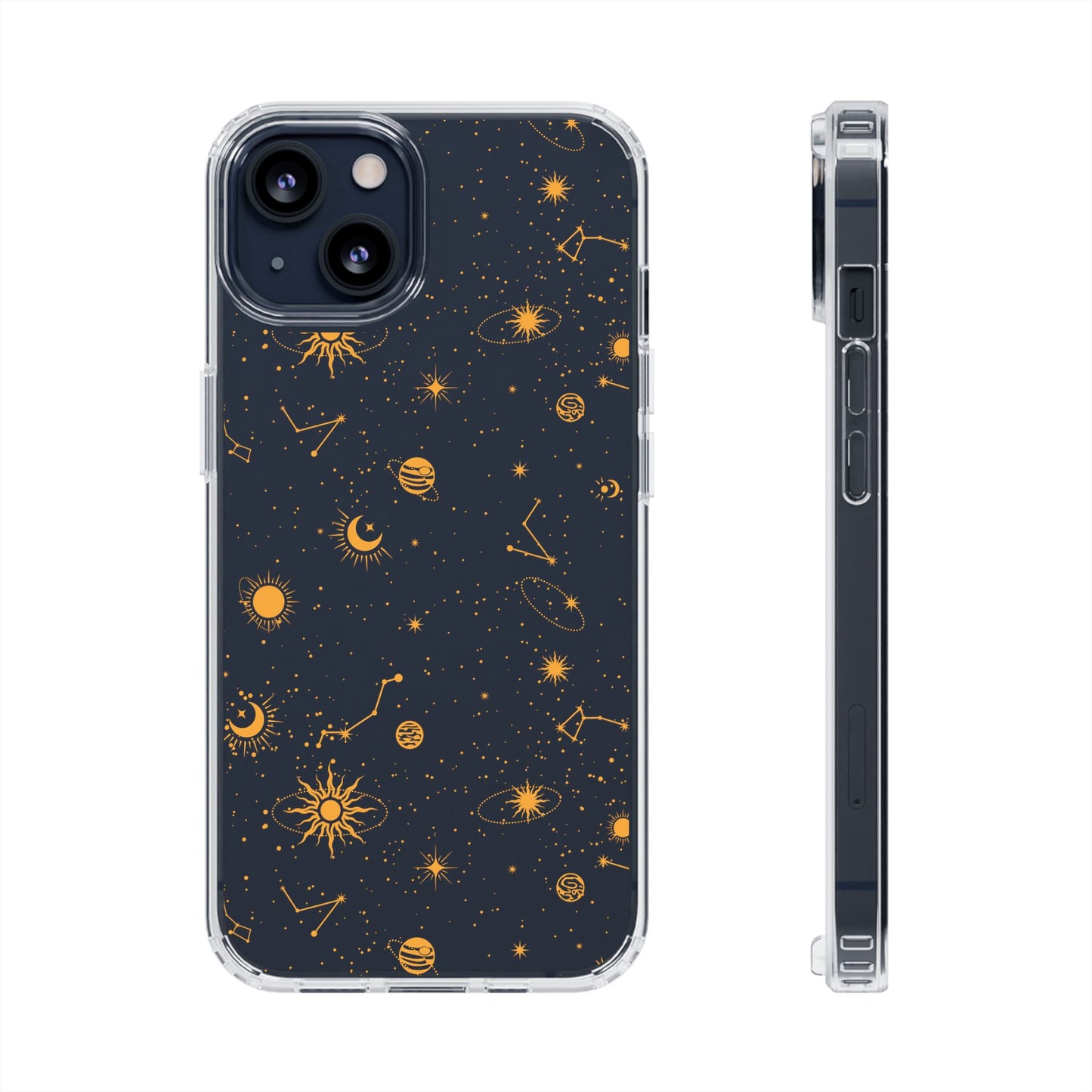 Space Magic Clear Phone Case