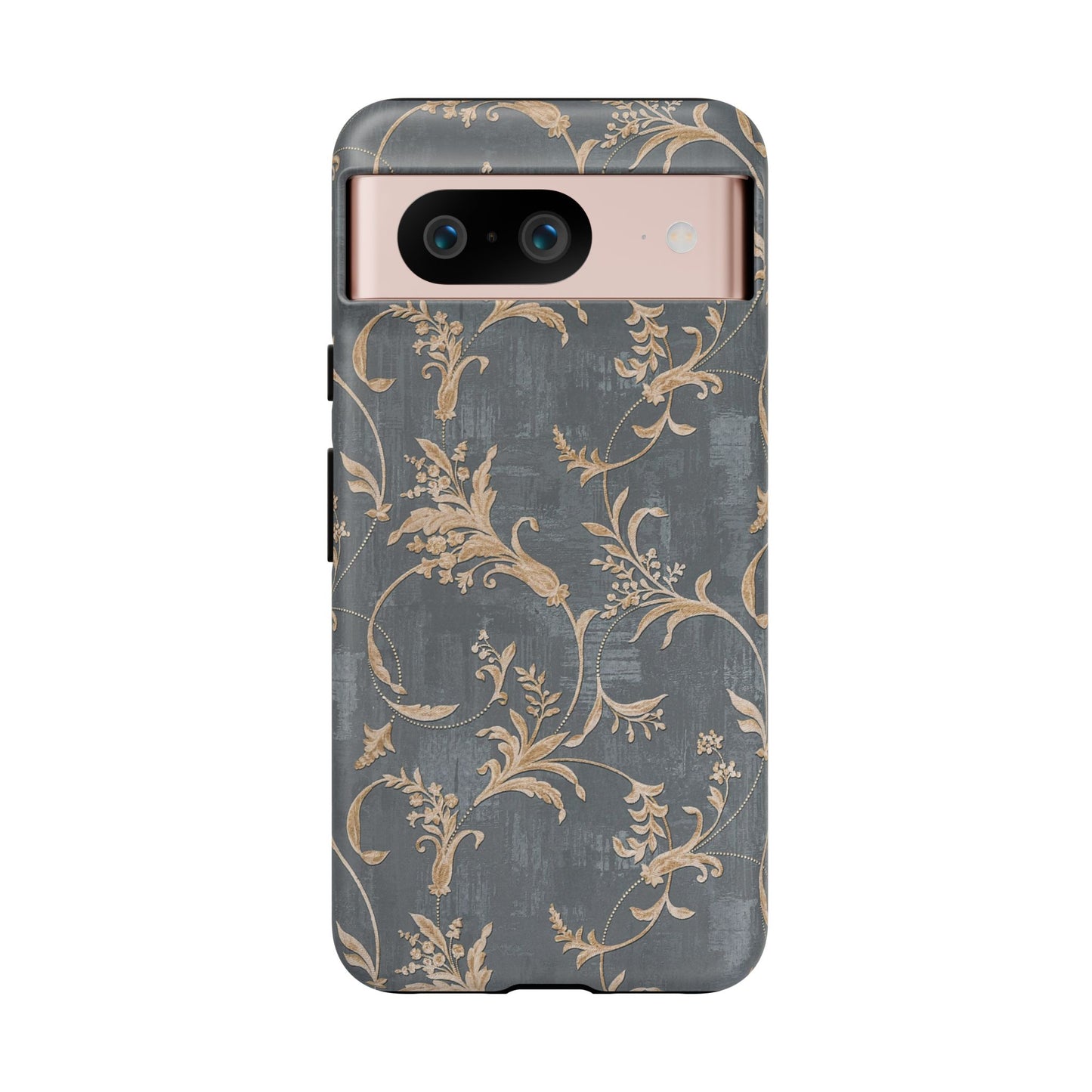 Old-Fashioned Flower Phone Case – Aesthetic Protective Cover for iPhone & Samsung - JGUS