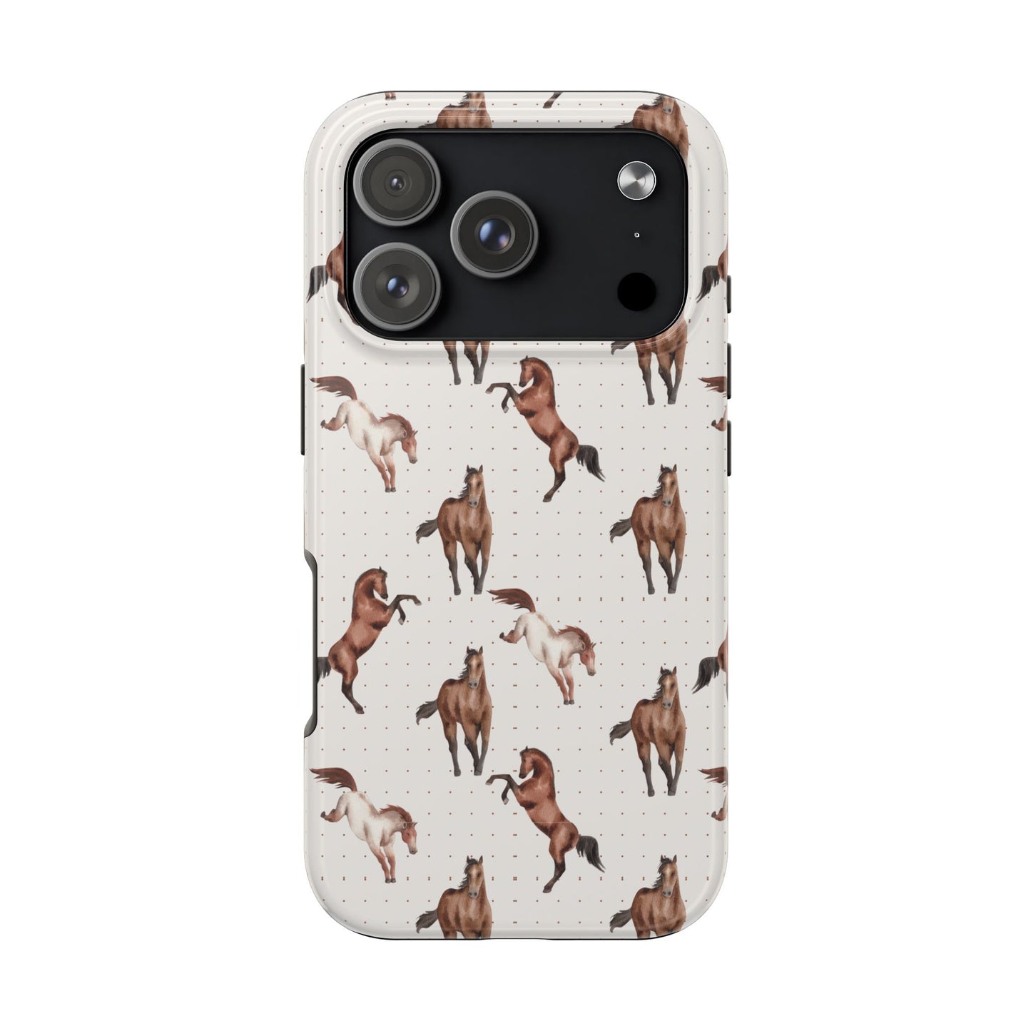Wild Mustang Horse Pattern Phone Case – Stylish, Protective & Eco-Friendly