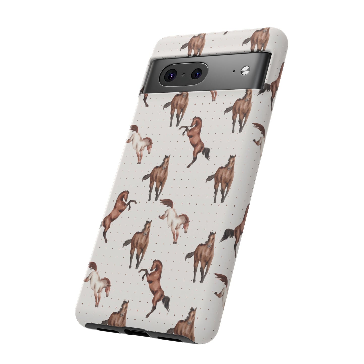 Wild Mustang Horse Pattern Phone Case – Stylish, Protective & Eco-Friendly - JGUS