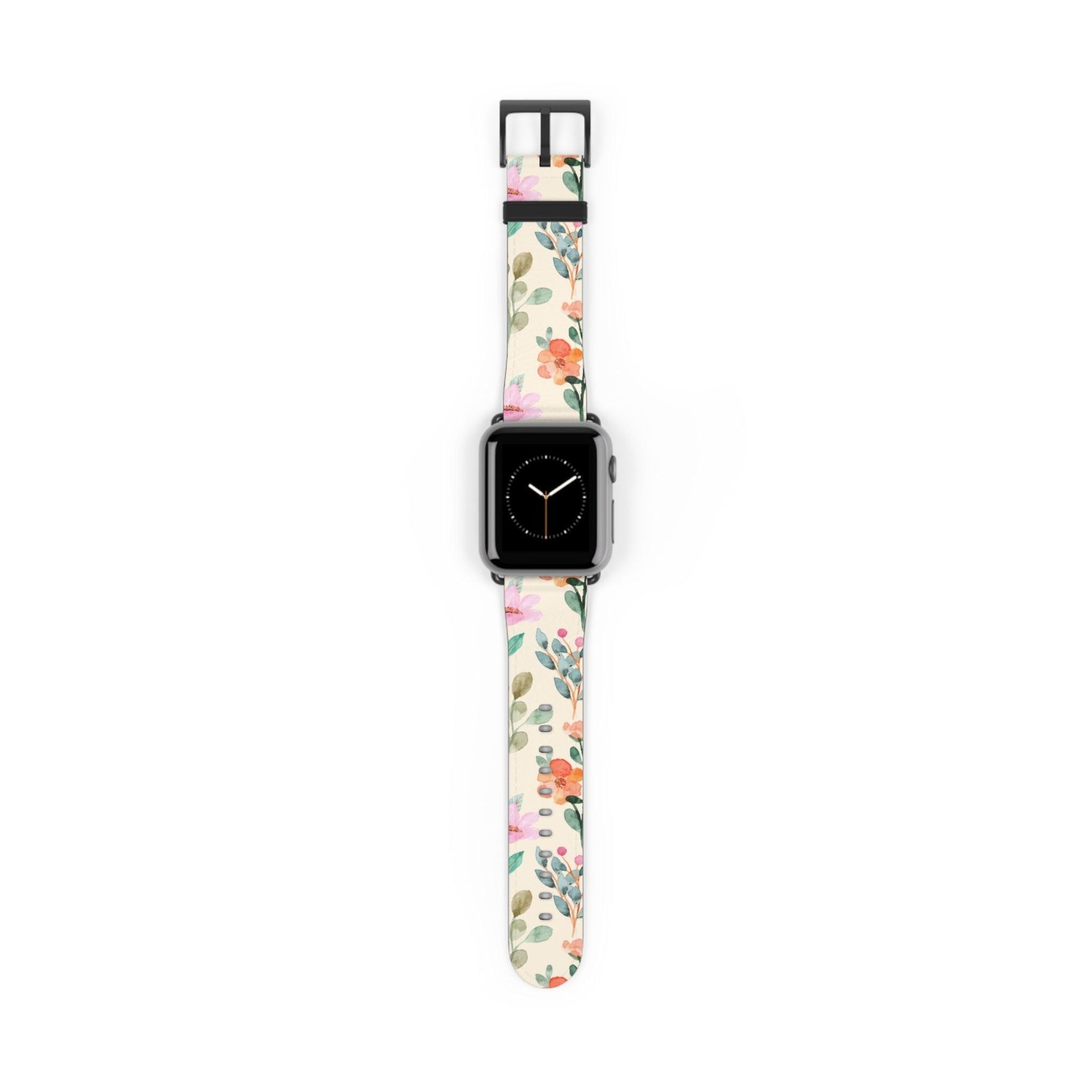 Petal Splash Watercolor Symphony Apple Watch Band - JGUS