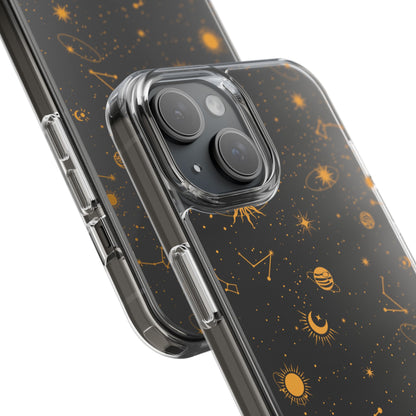 Space Magic Clear Phone Case