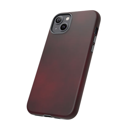 Vintage Burgundy Cherry Phone Case – Elegant Floral Design for iPhone 17 & Samsung Galaxy | Tough Protective Cover - JGUS