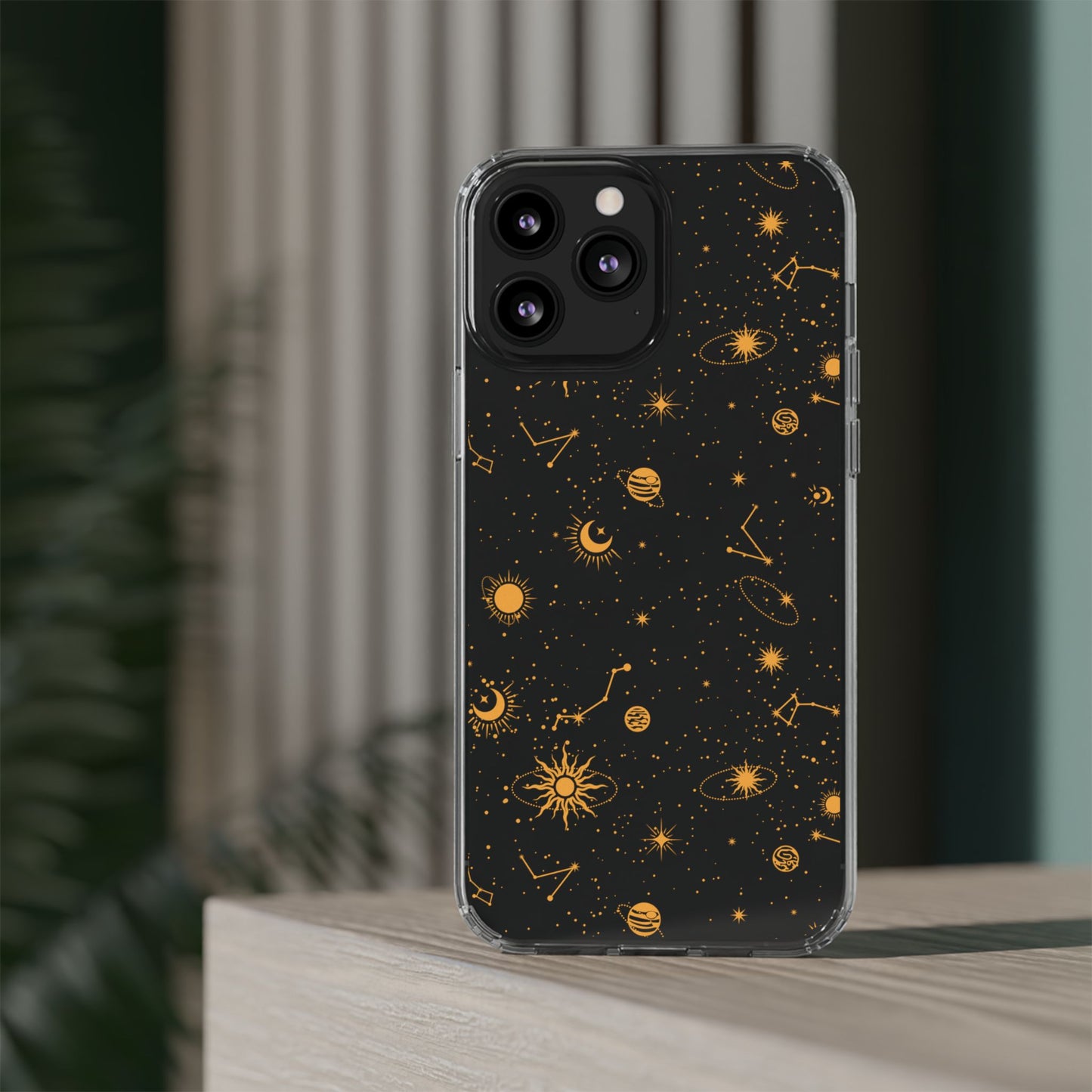 Space Magic Clear Phone Case