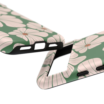 Retro Floral Abstract Phone Case – Vintage 70s & 80s Aesthetic for iPhone & Samsung - JGUS