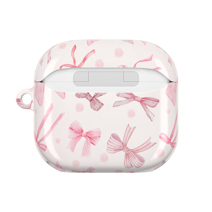 Pink Mist Shockproof & Scratch-Resistant AirPods Case – Wireless Charging Compatible