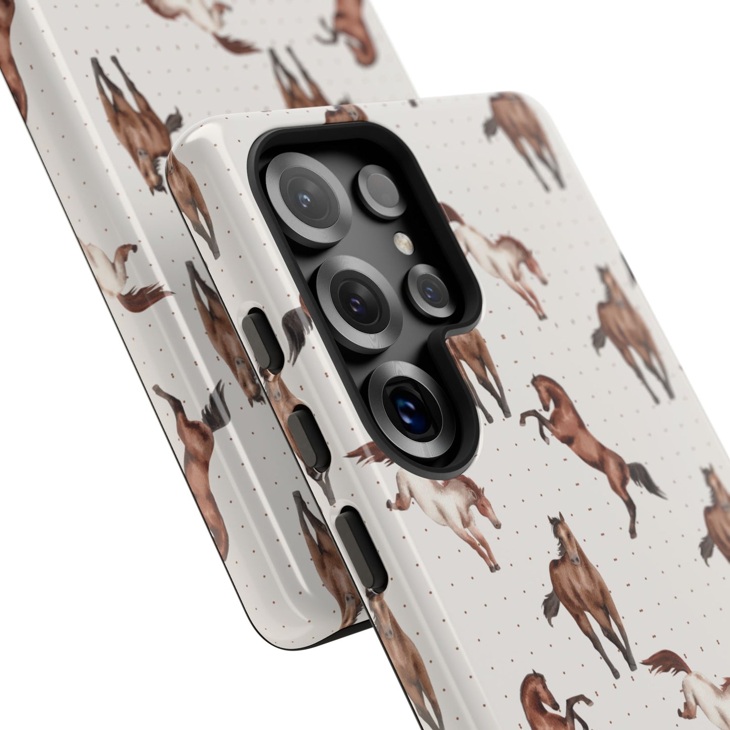 Wild Mustang Horse Pattern Phone Case – Stylish, Protective & Eco-Friendly - JGUS