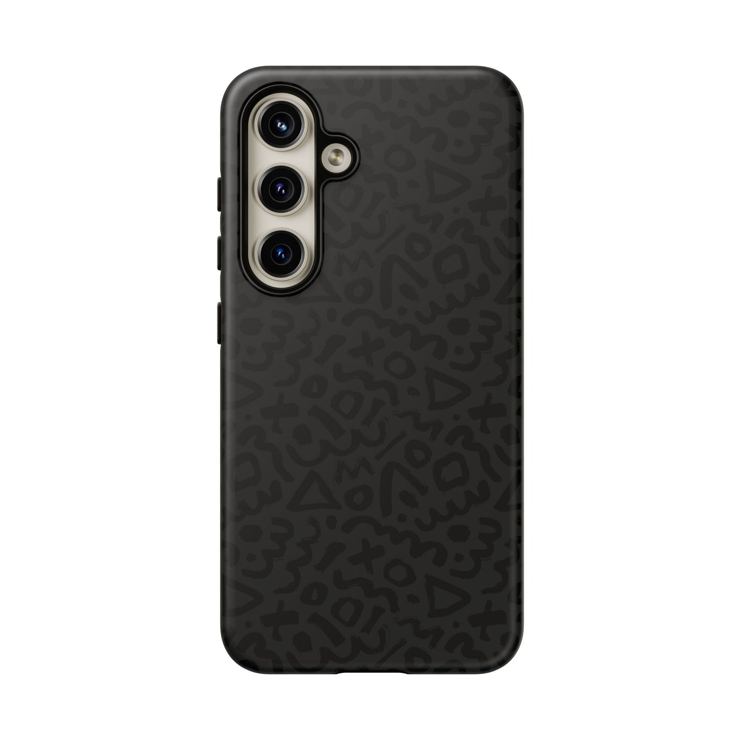 Retro Geometric Vibes Phone Case – 80s 90s Vintage Abstract Pattern for iPhone & Samsung - JGUS