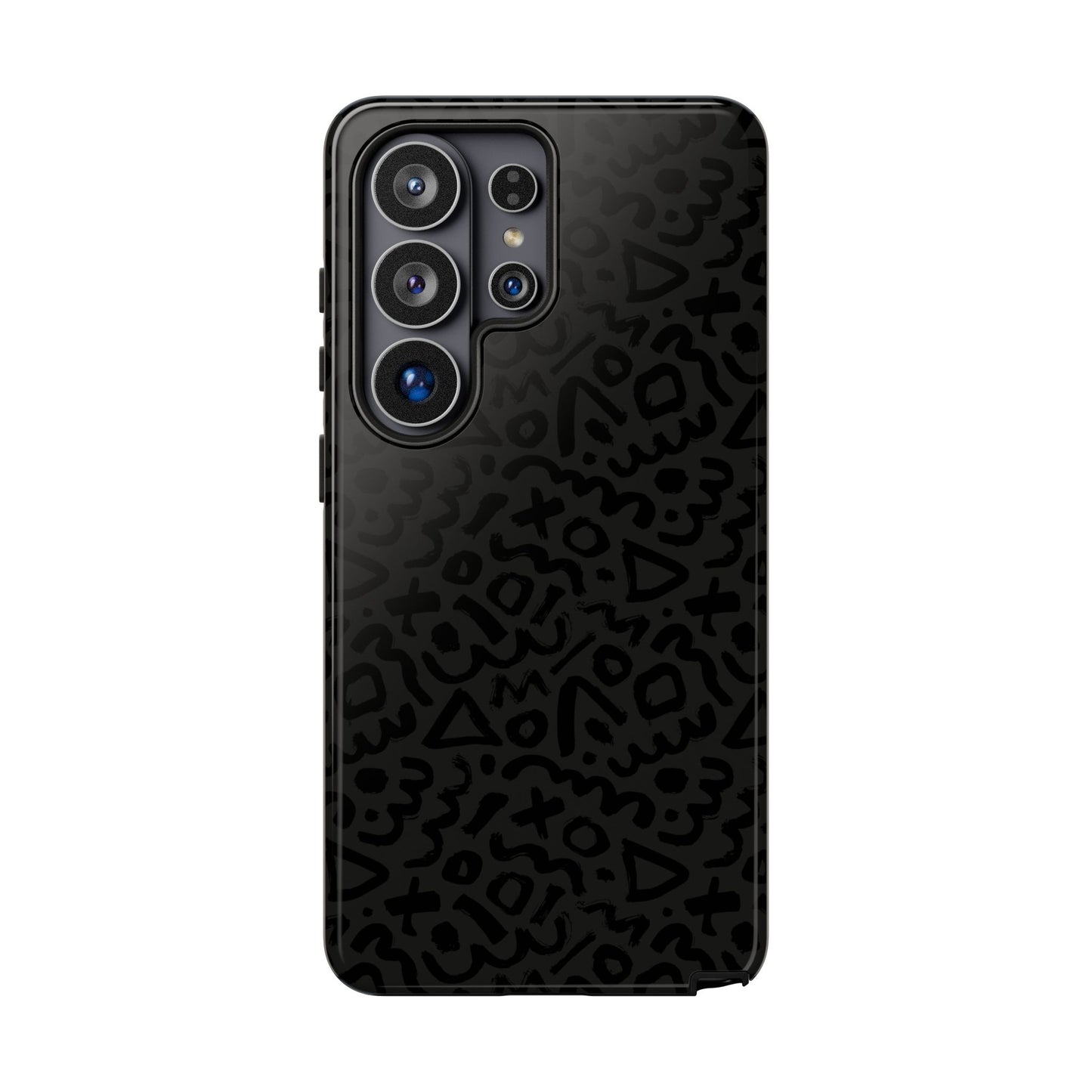 Retro Geometric Vibes Phone Case – 80s 90s Vintage Abstract Pattern for iPhone & Samsung - JGUS
