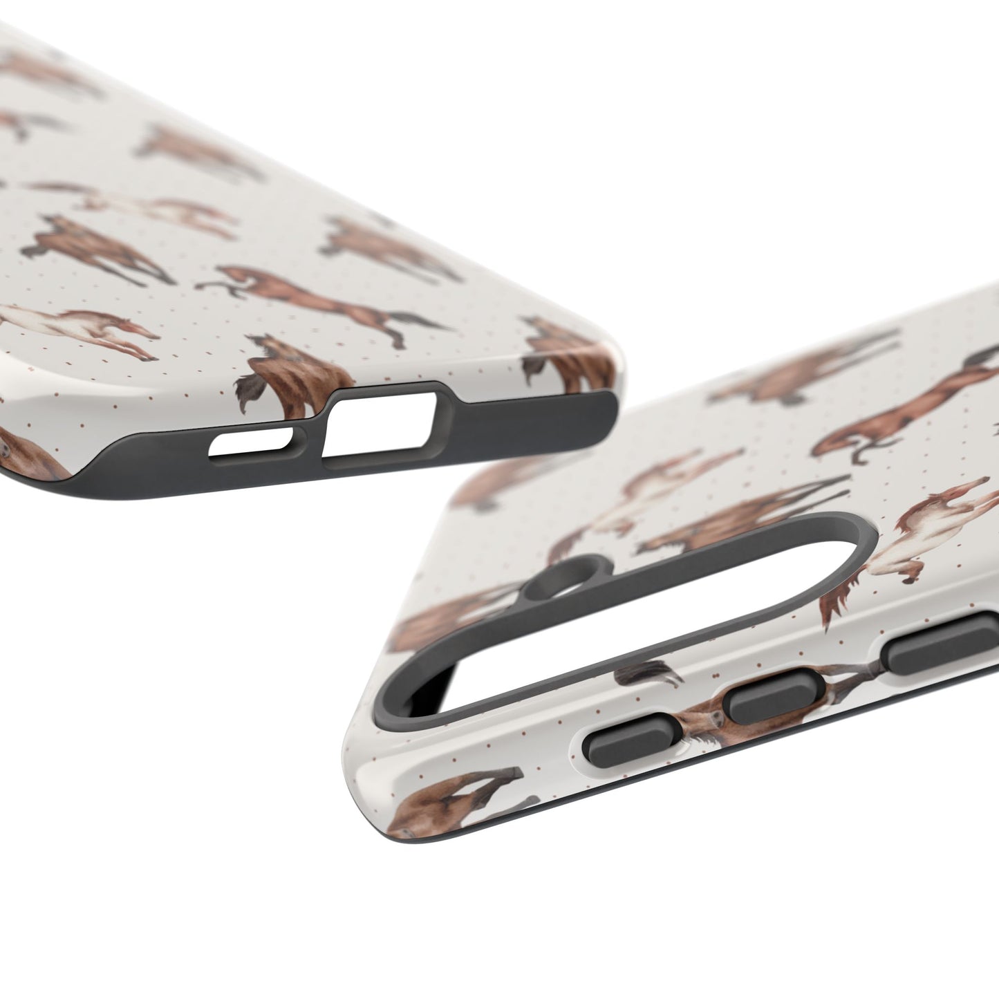 Wild Mustang Horse Pattern Phone Case – Stylish, Protective & Eco-Friendly - JGUS