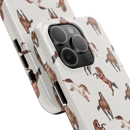 Wild Mustang Horse Pattern Phone Case – Stylish, Protective & Eco-Friendly