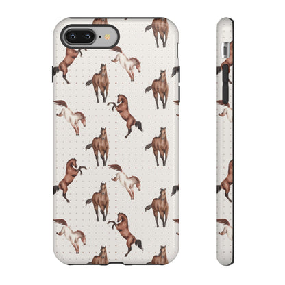Wild Mustang Horse Pattern Phone Case – Stylish, Protective & Eco-Friendly - JGUS