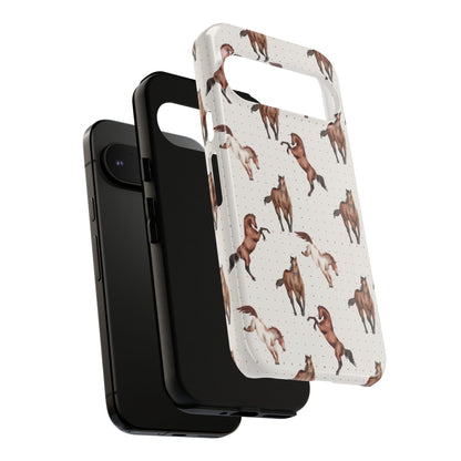Wild Mustang Horse Pattern Phone Case – Stylish, Protective & Eco-Friendly - JGUS