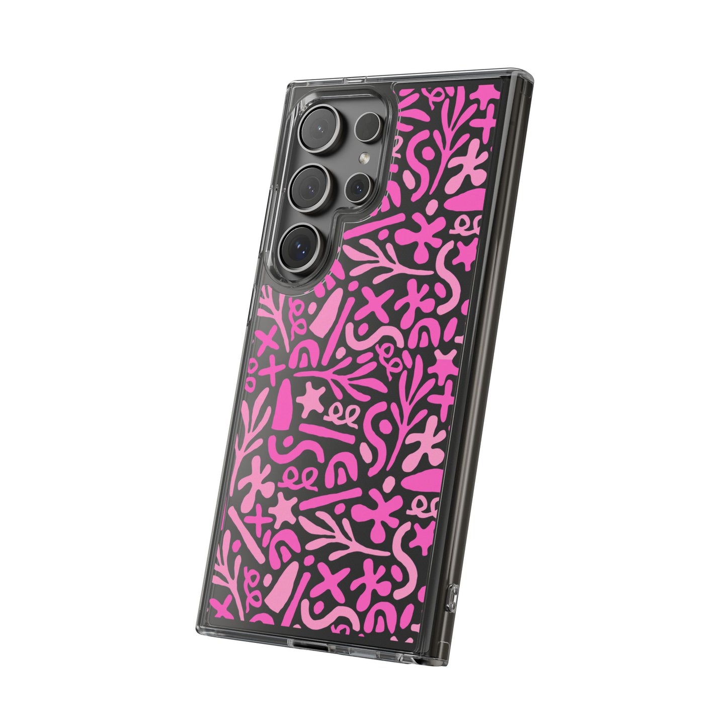 Abstract Vibes Clear Phone Case